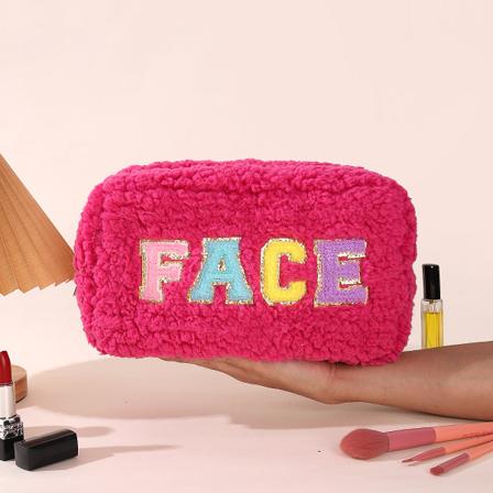 Unik sød kosmetikpung Toiletry Bag Ladies Perfekt til rejser rosa 1