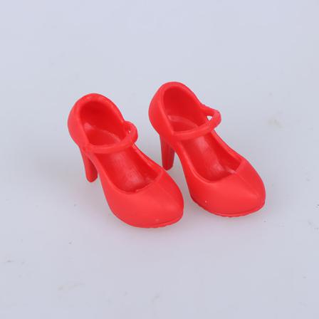 Docka Högklackade Skor Sandaler För 11,5" 30cm 1/6 Doll Daily Wear