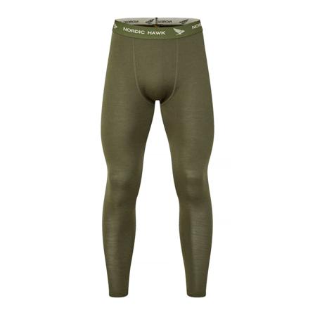 Nordic Hawk Engaholm Merino Pants Men Men base layer trousers Green XL