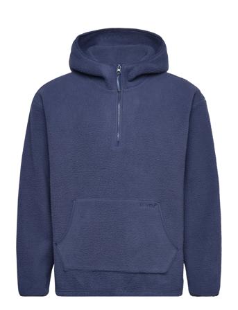Hooded Sherpa Pullover Sargass Tops Sweatshirts & Hoodies Hoodies Blue LEVI ́S Men