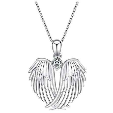 Exklusivt Stilrent Ängelvings Halsband