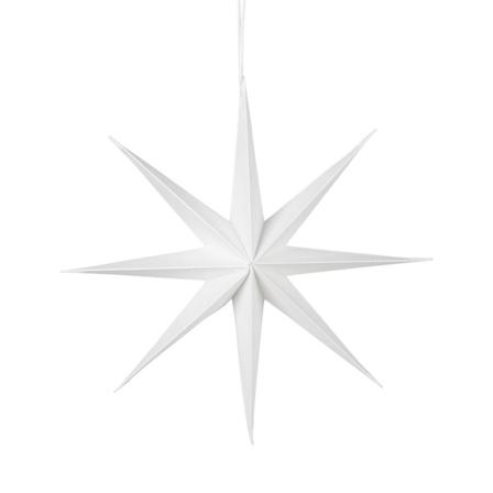 Broste Copenhagen Julestjerne Hvit 50cm
