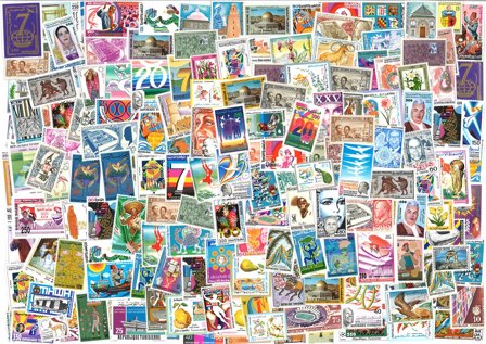 Tunesien - Dubletpakke - 270 frimærker