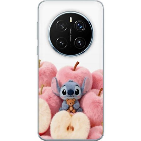 Kompatibelt Mobilskal till Honor Honor Magic7 Pro Färgsprakande collage med futuristiska girl group karaktärer, hjärtan och glitter i modern pop oc