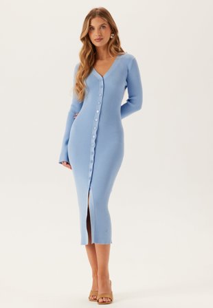 BUBBLEROOM-Knitted Cardigan Dress-L