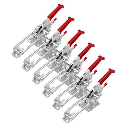 6-pack Spännlås, Kraftiga Lås, 907 kg Hållkapacitet Justerbart Lås, för Inomhusbruk