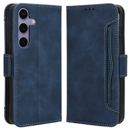 SKALO Samsung S24 FE 6-RUM Pungetaske - Blå