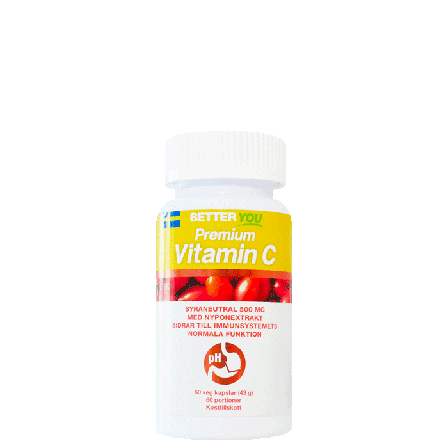 Better You Premium C-vitamiini, 60 kapselia