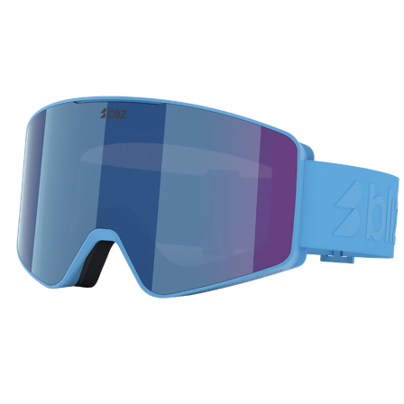 Bliz G001 Matte Blue Brown With Blue Multi