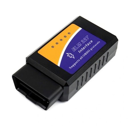 Bluetooth ELM327 OBD2 Scanner V1.5 - Bildiagnostikværktøj Til Android /IOS, Læs/Slet Koder, Realtidsdata, Understøtter Alle OBDII Protokoller