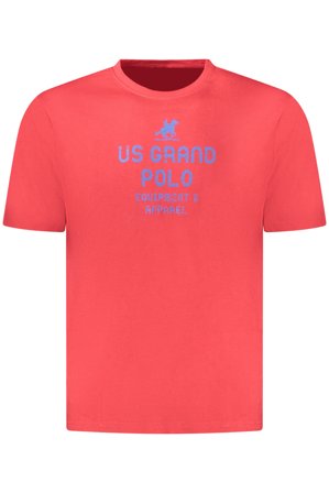 U.s. Grand T-shirt Maniche Corte Uomo Rosso