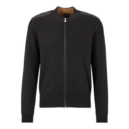 Hugo Boss - Tröjor - Svart - Herr - Storlek: L, Herr, Storlek: L
