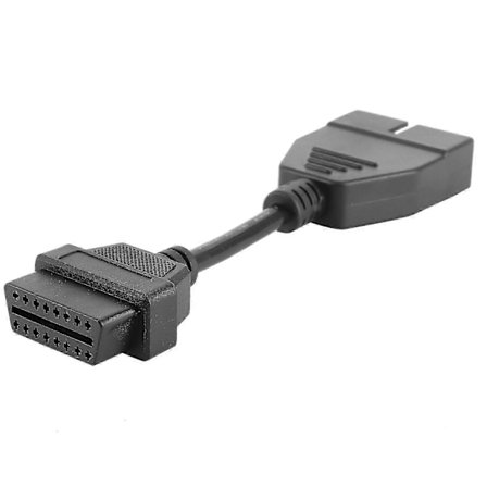 GM 12-pin hann til OBD1 OBD2 16-pin hunn automatisk diagnosekontaktkabel