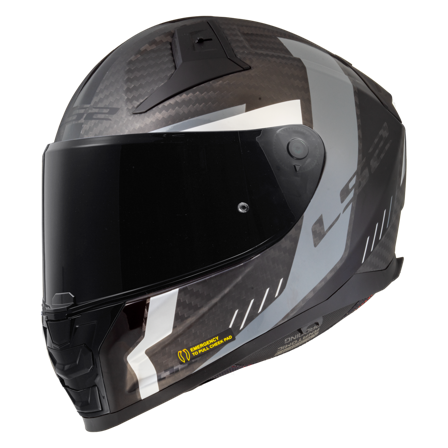 Integralhelm LS2 FF811 Vector II C Grid Matt Schwarz/Grau S
