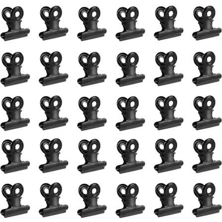 Metallklemme - Kontorrekvisita - Papir - Kvittering - Etikett - Pose - Butikk - Kontor - Gjenbrukbar