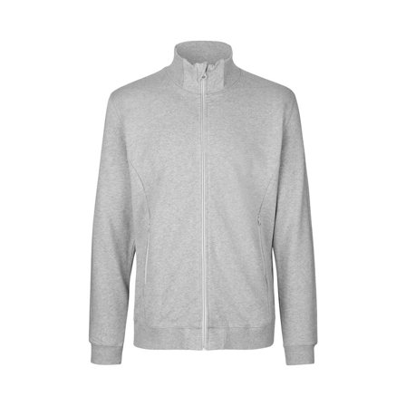 NEUTRAL Sweatjacka O73601 unisex ljusgrå M - Lyreco - Yrkeskläder - Tröjor och Sweatshirts - Zip-tröjor