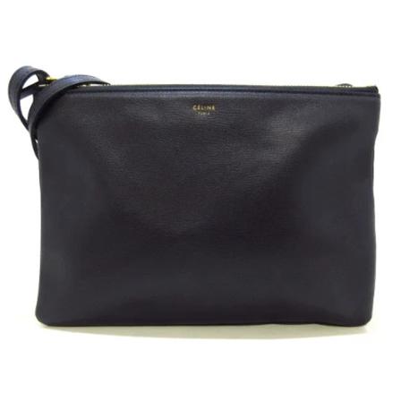 Celine Vintage Pre-owned Læder celine-tasker Blå, Dame Vintage Tasker, Størrelse: ONE Size
