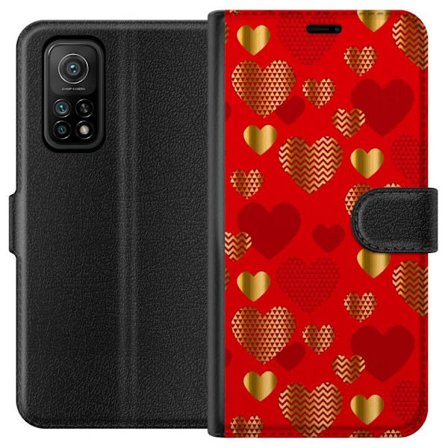 Yhteensopiva Lompakkokotelo Xiaomi Xiaomi Mi 10T 5G GoldenHearts