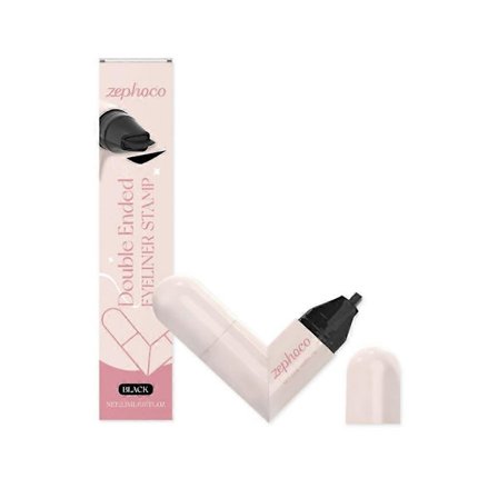 Dubbelsidig Eyeliner Stämpel, Vattentät Eyeliner Verktyg, Kladdfri Eyeliner Penna för Nybörjare