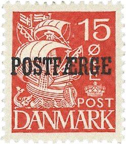 Danmark 1942 - Postfærgemærke AFA 16b - Ubrugt