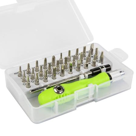 32-in-1 Pieni Ruuvimeisselisetti, Mini Magneettinen Ruuvimeisselisetti DXGHC