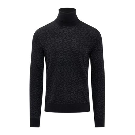 Emporio Armani, Turtlenecks Zwart, Heren, Maat:M
