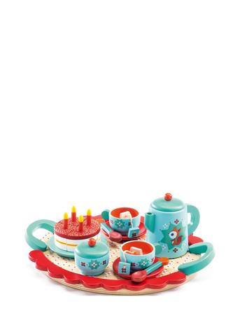 Fox ́s Party Toys Toy Kitchen & Accessories Toy Food & Cakes Multi/mønstret Djeco
