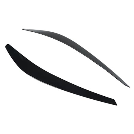 2 stk. Frontlykter Øyenbryn Øyelokk Trim Dekorasjon Erstatning for Commodore VF I II 2013-2017 Gloss Black