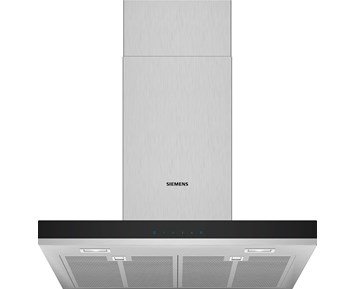 Siemens LC67BHM50 IQ300 - Stilfull väggmonterad köksfläkt med touchdisplay