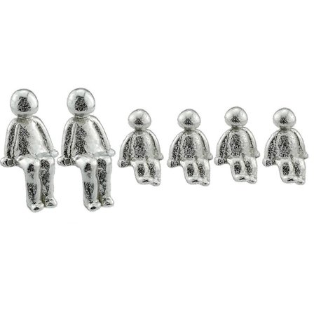 Kausiluonteiset joulukoristeet 10 vuotta Loimme perheen Peltiveistosfiguurit (FMY)