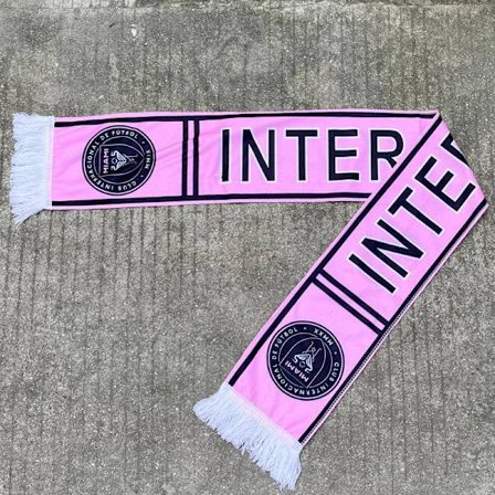 Mub- Fans Real Madrid, Liverpool, Miami smekker, skjerf, fotballfans, høst- og vinterjubel, håndviftende skjerf Miami