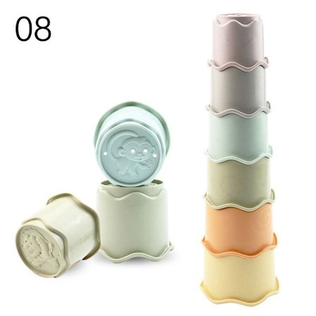 Stapling av koppar pedagogiska leksaker 08 08