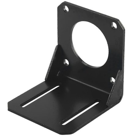 4st 57 Stepper Motor Nema 23 Fast Säte, Nema 23 Stepper Motor Stålfäste, med Monteringsskruvar