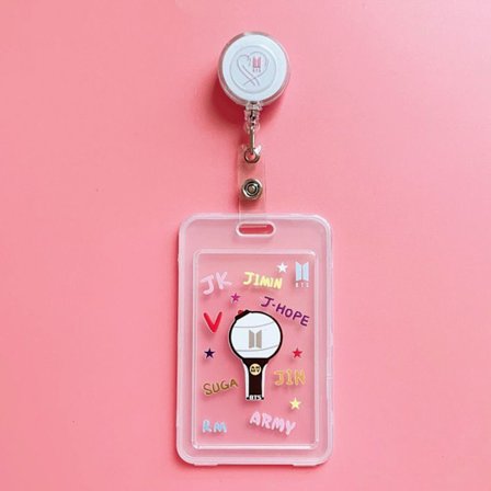 Infällbar korthållare ID Business Case BTS BLACKPINK