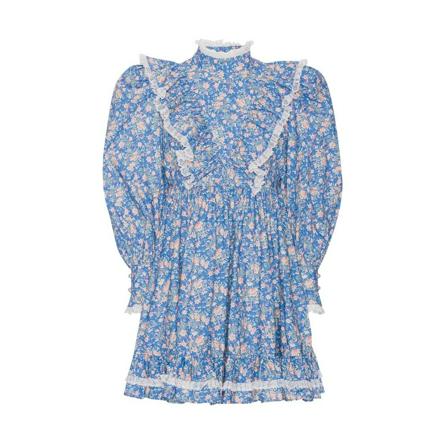 Custommade, Louisa Dress Niebieski, Kobieta, Rozmiar: XL