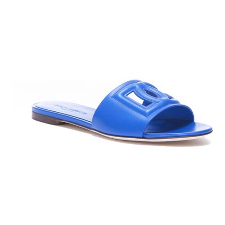 Dolce & Gabbana - Flip-flops - Blå - Dam - Storlek: 37 Eu, Dam, Storlek: 37 EU