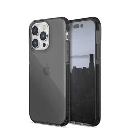 Raptic X-Doria Clear Case iPhone 14 Pro Max pansarskydd svart