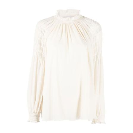See by Chloé, Blouses Biały, Kobieta, Rozmiar: S