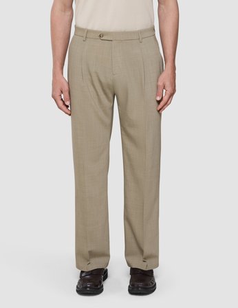 Shaping New Tomorrow - Tech Wool Suit Pants - Sand - Relaxed Fit - Herren - Größe 34/36