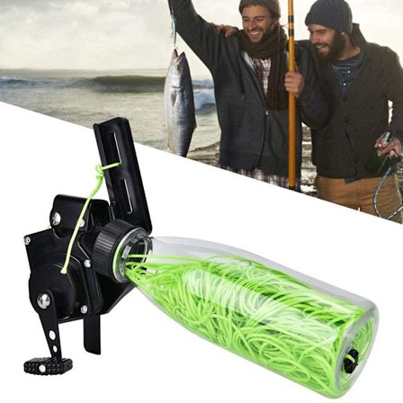 Fisketau Pot Bowfishing Reel med 40m Tau Bowfishing Verktøy for Compound Bue Recurve B Buejakt Fiskeutstyr Tilbehør
