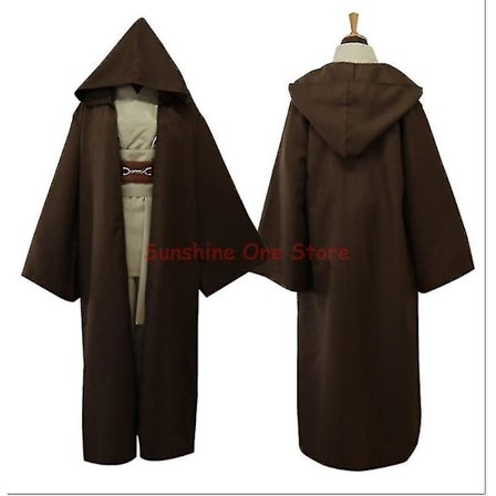Star Wars Cosplay Costume Anakin Skywalker Replica Jedi Robe Fantasia ale Halloween Cosplay Jedi Costume For en Plus Size 4xl