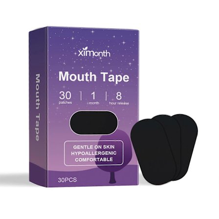 Ximonth Anti Snoring Sömnklistermärken Skonsam Vård På Natten Kroppen Minskar Snarkning Bekväm Sömn Vårdande Självhäftande Förband