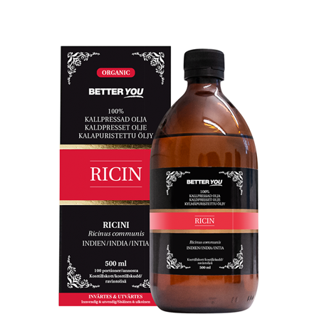 Better You Kallpressad Ricinolja 500 ml