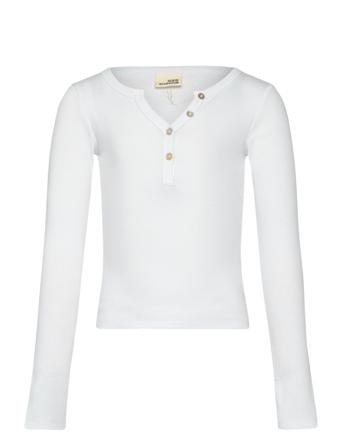 T-Shirt Long-Sleeve Sofie Schnoor Young White