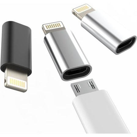 Micro USB till Lightning-adapter (3-pack)