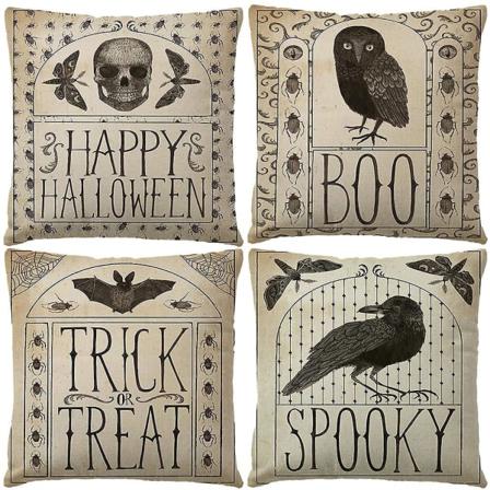Halloween- cover (4 kpl) 44*44cm