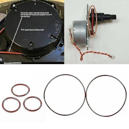 3 kpl Sivuharjan Moottori O-rengas Vetohihna Neato Botvacille
