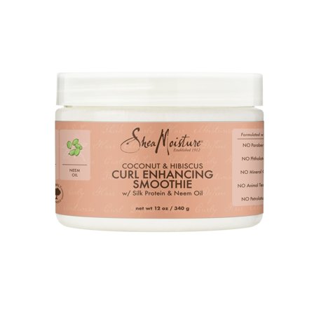 SHEA MOISTURE Coconut & Hibiscus Curl Enhancing Smoothie 340gr - Crema Capelli Styling & Finish