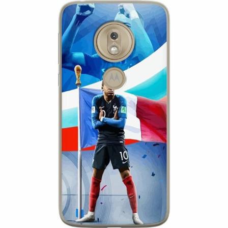 Motorola Moto G7 Play Genomskinligt Skal Kylian Mbappé