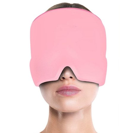 Cold Therapy Ice Head Wrap Ice Pack Mask